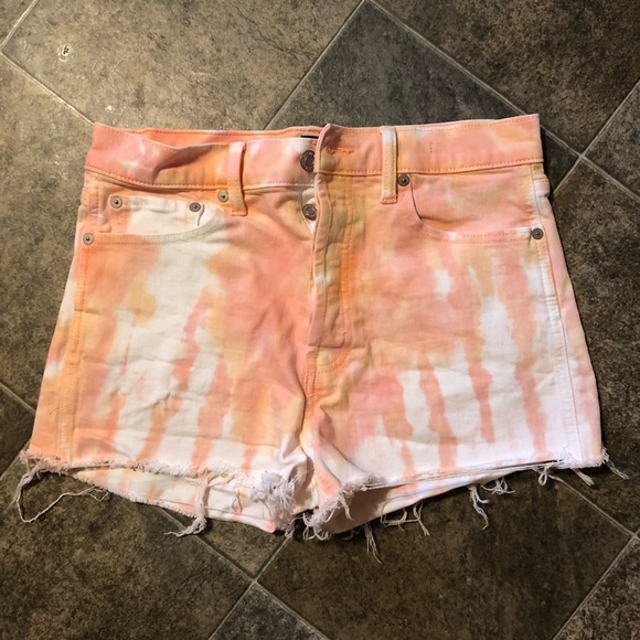 GAP Cheeky Tie Dye Denim Short - Picture 7 of 16